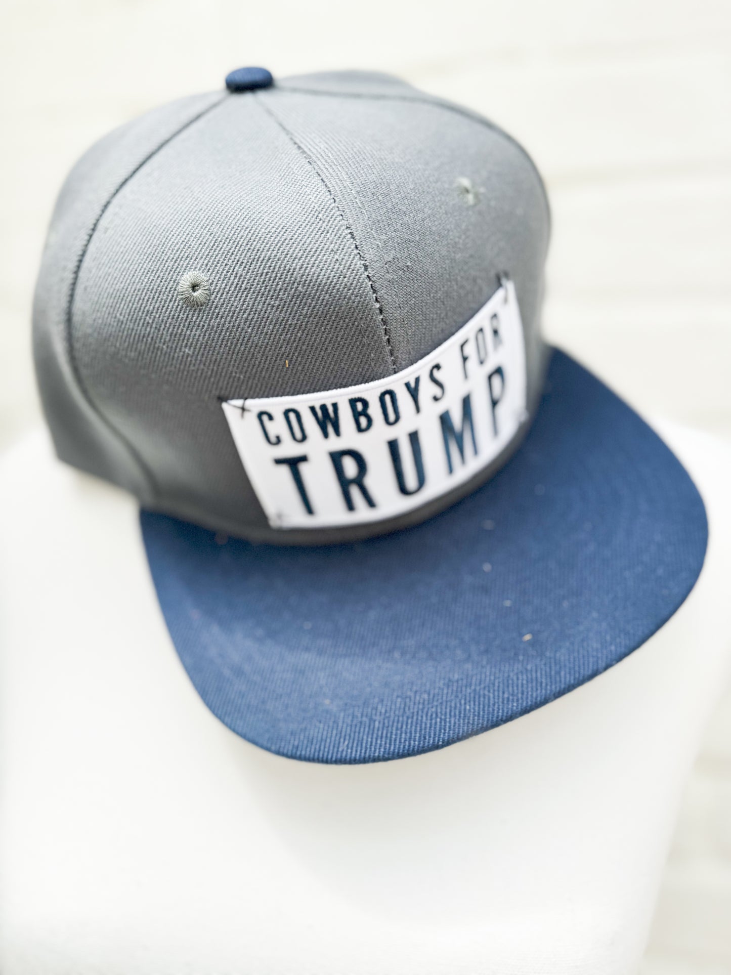 Gray/Navy Blue SnapBack