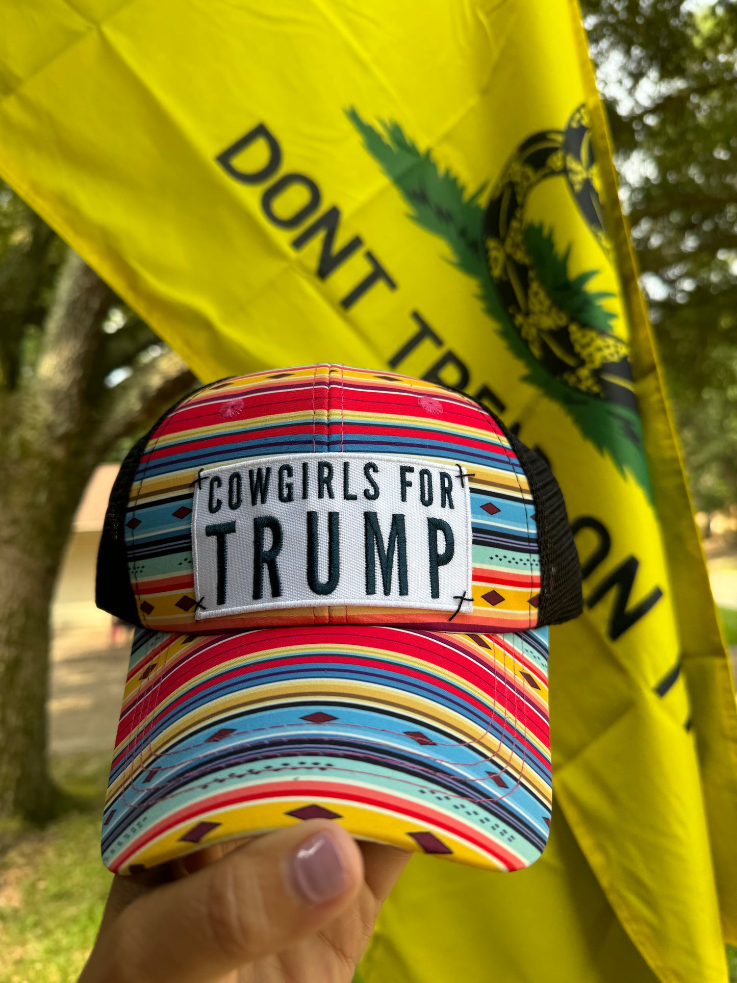 Cowgirls For Trump Ball Cap